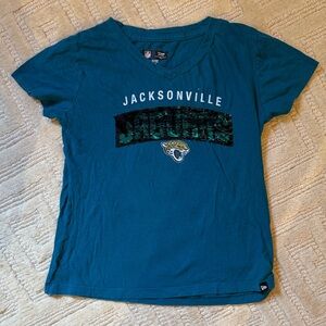 NFL Kids Teal Jacksonville Jaguars Short Sleeve Tee